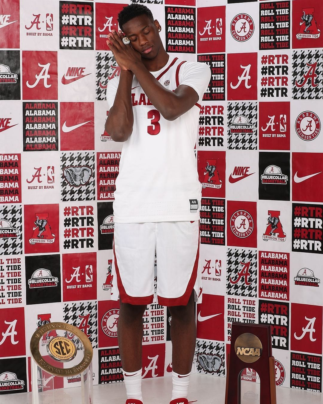 A.J. Dybantsa shares snaps from his latest visit to Nate Oats&#039; Alabama