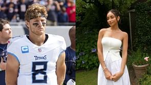 Will Levis' girlfriend Victoria Fuller goes through full range of emotions in Titans' 17-24 defeat vs Aaron Rodgers' Jets