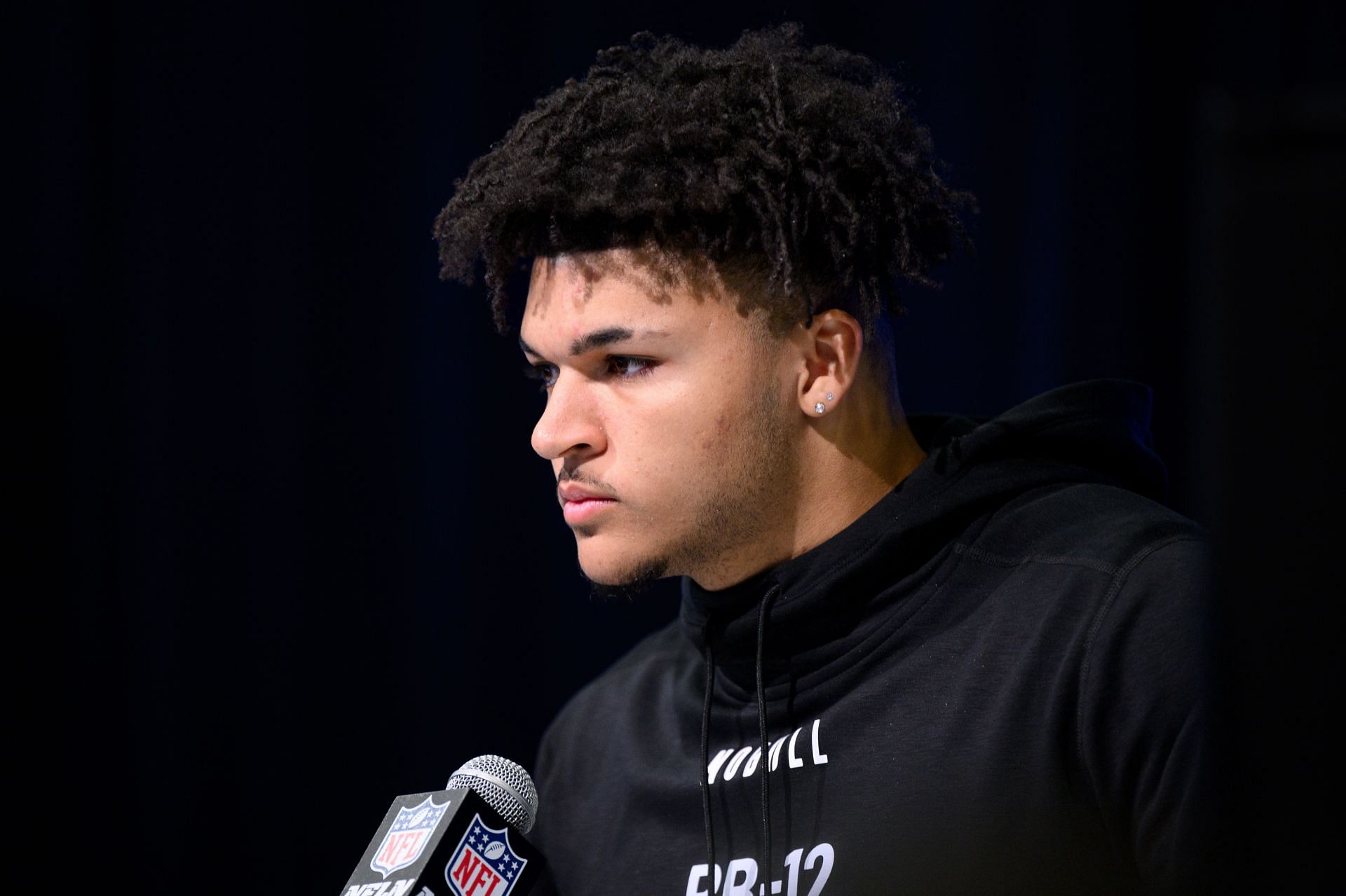 Guerendo at Scouting Combine - Source: Getty