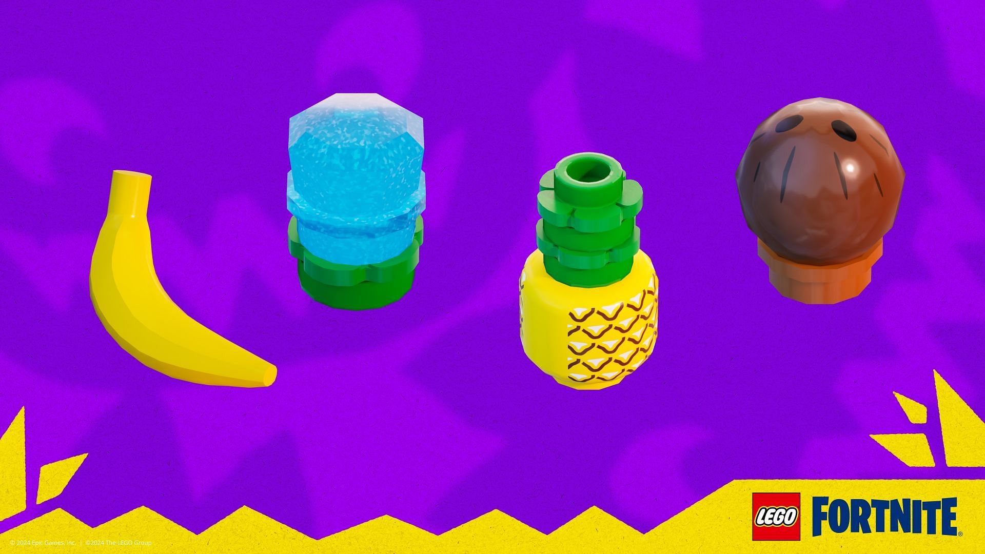 New consumables in LEGO Fortnite Lost Isles update (Image via Epic Games)