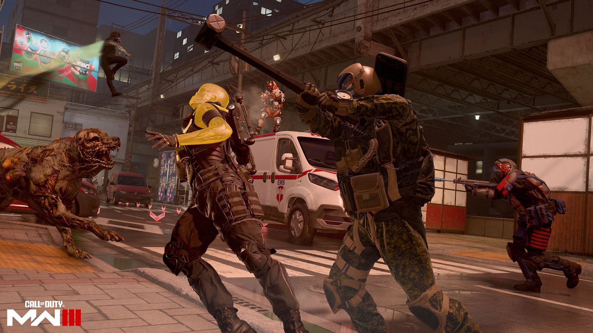 Human Operators and Mutants are pitted against each other in Mutation mode(Image via Activision)