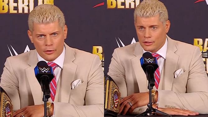 Cody Rhodes asked about Vince McMahon scandal following WWE Bash in Berlin