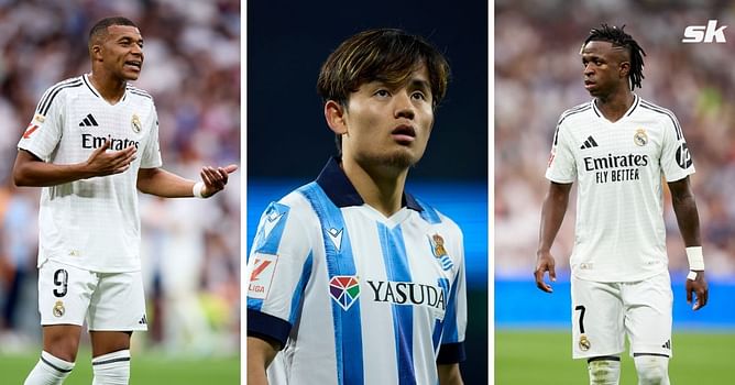 Ex-Real Madrid forward Takefusa Kubo explains why Kylian Mbappe, Vinicius and Rodrygo are ‘not performing at their best level’ now
