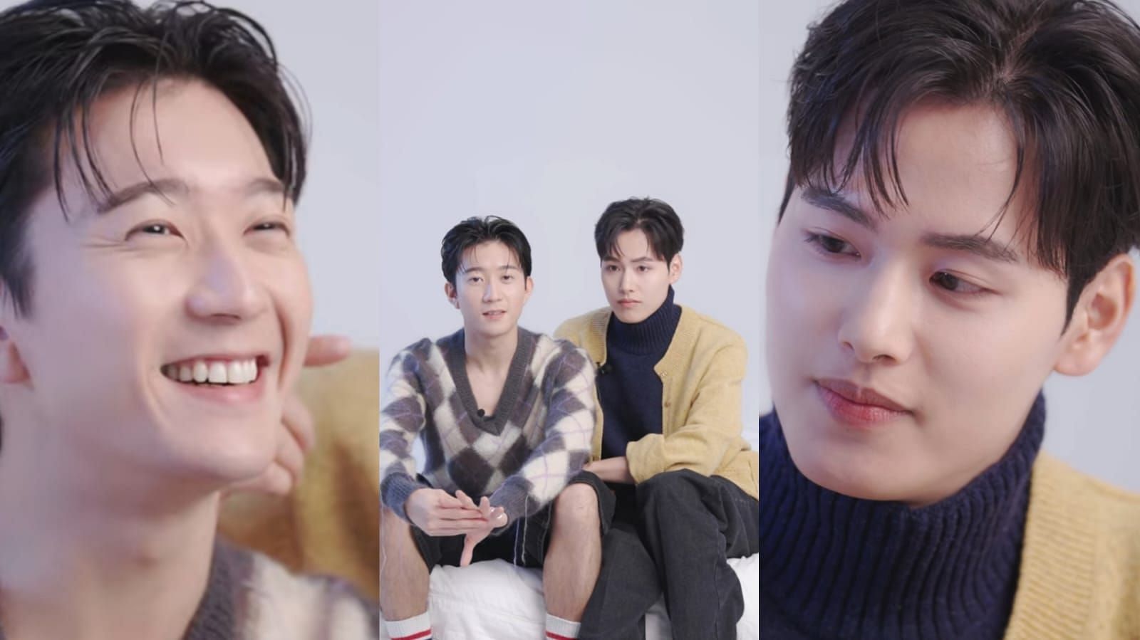 &ldquo;Just shouts LOVE!&rdquo;- Fans react as The Boyfriend couple Dai and Shun get candid about their favourites, &amp; more in Dazed Korea behind-the-scenes(Image via @DAZEDKOREA/YouTube)