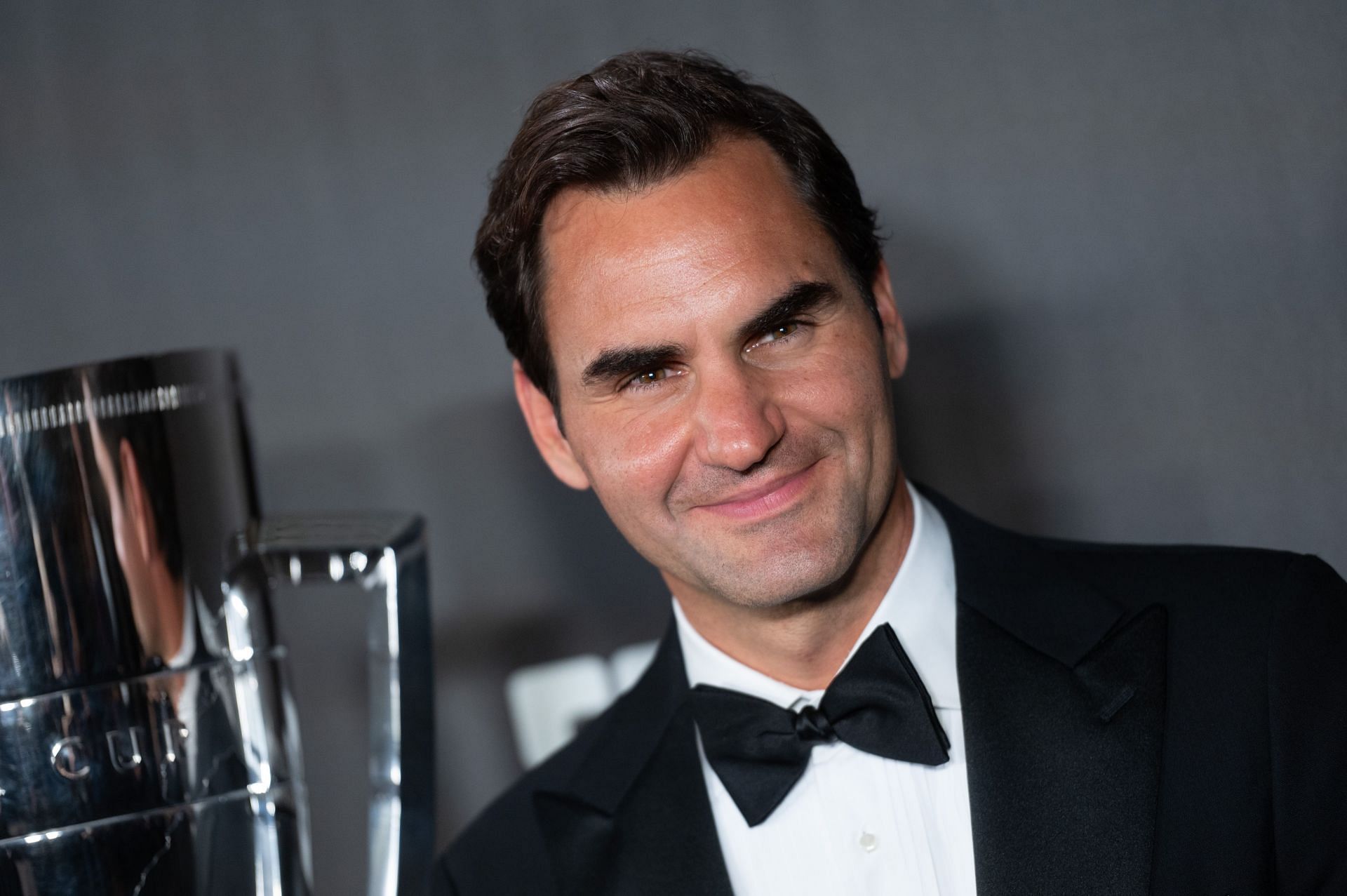 Roger Federer on the Opening Night of the 2024 Laver Cup (Source: Getty)