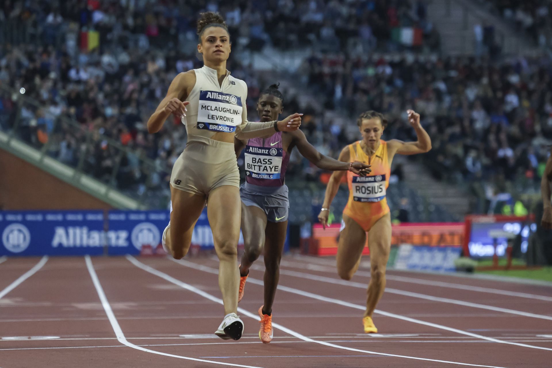 Sydney McLaughlin-Levrone (Photo by Nicolas Economou/NurPhoto via Getty Images)