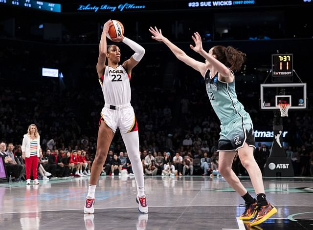 Las Vegas Aces v New York Liberty - Source: Getty