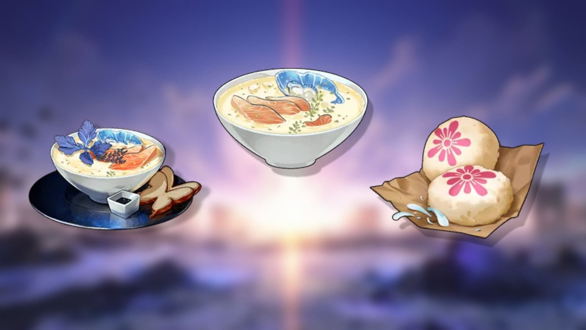 All new dishes in Wuthering Waves 1.3 (Image via Kuro Games)