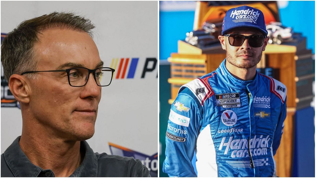 Former NASCAR driver Kevin Harvick opined on the pit road tactic and Kyle Larson