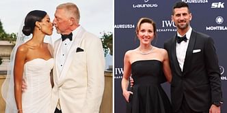 "You both look beautiful!" - Novak Djokovic's wife Jelena congratulates Boris Becker on his wedding to new wife Lilian, German responds with gratitude