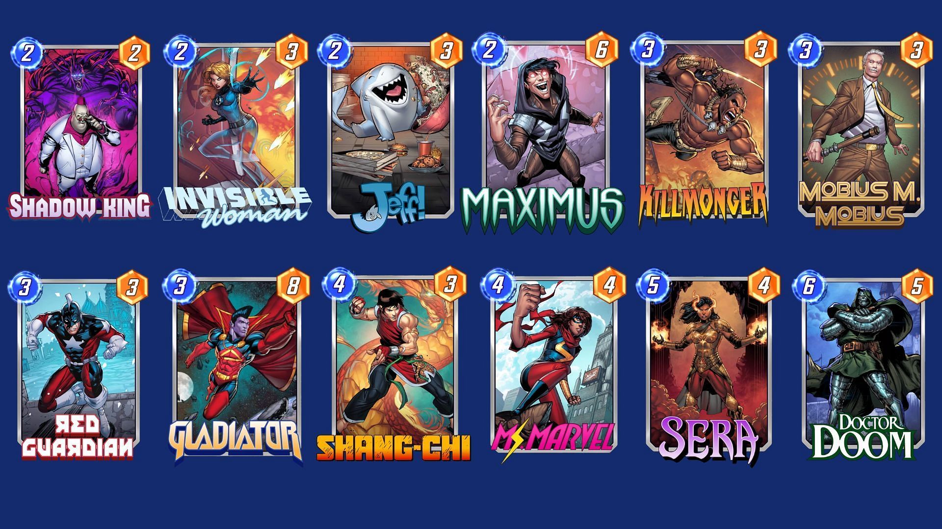 The Sera Control Deck is the best control-oriented Marvel Snap Gladiator deck (Image via Nuverse)