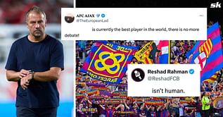 “He isn’t human”, “Currently the best player in the world” - Fans salute Barcelona star after shining in 5-1 win against Villarreal