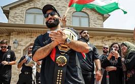 Belal Muhammad reflects on warm reception in Chicago after his UFC title win: "It felt great"
