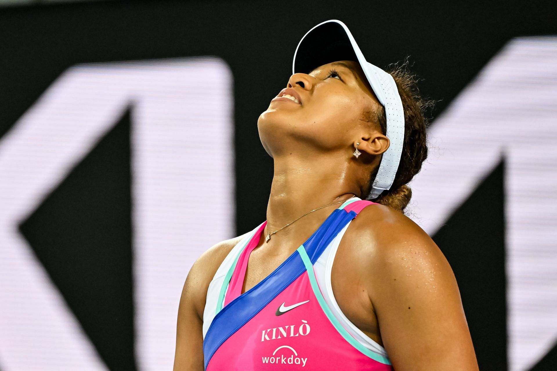 Naomi Osaka at the 2022 Australian Open (Image: Getty)