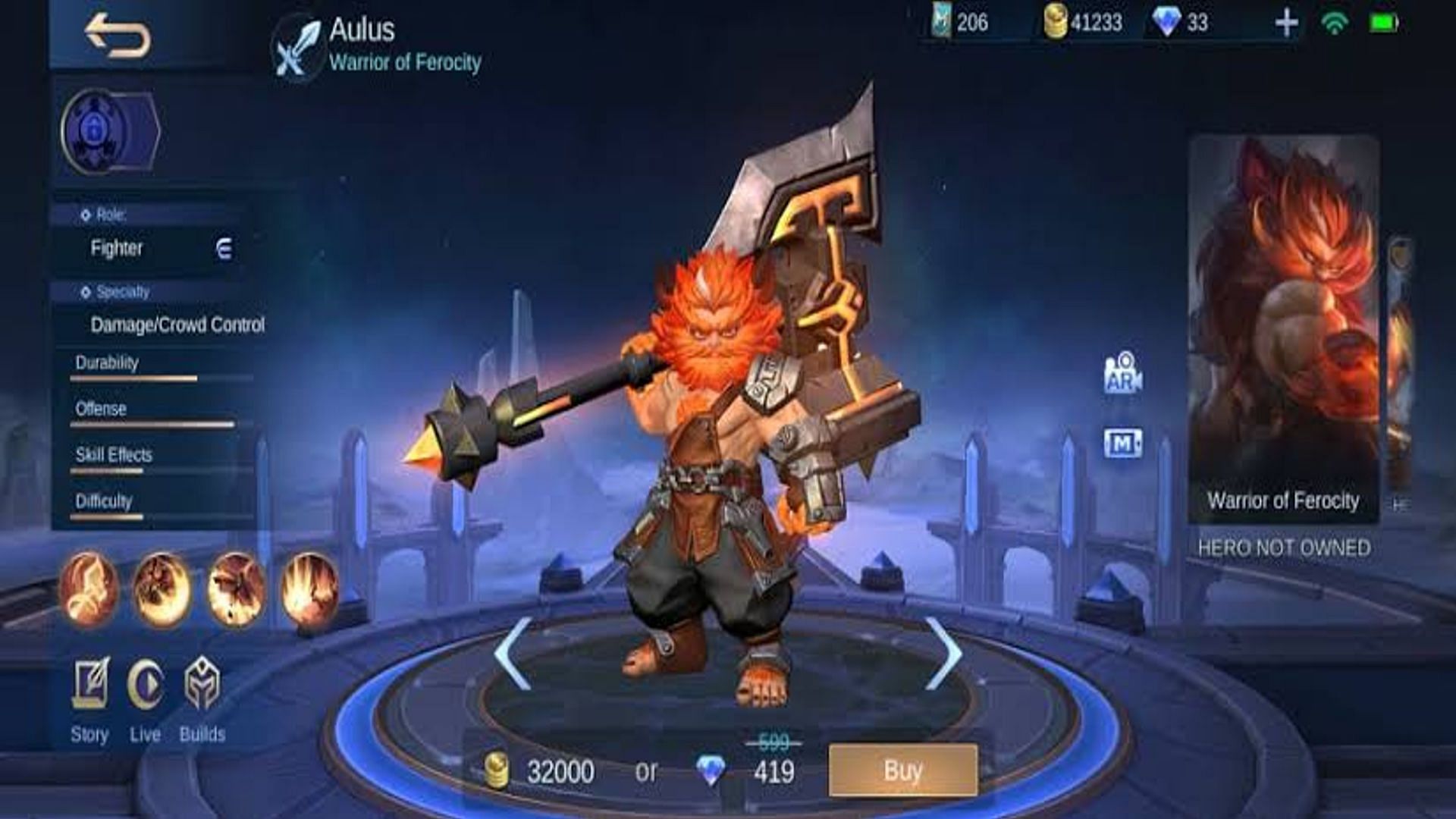 Aulus might get a new skin in MLBB season 34 (Image via Moonton Games)