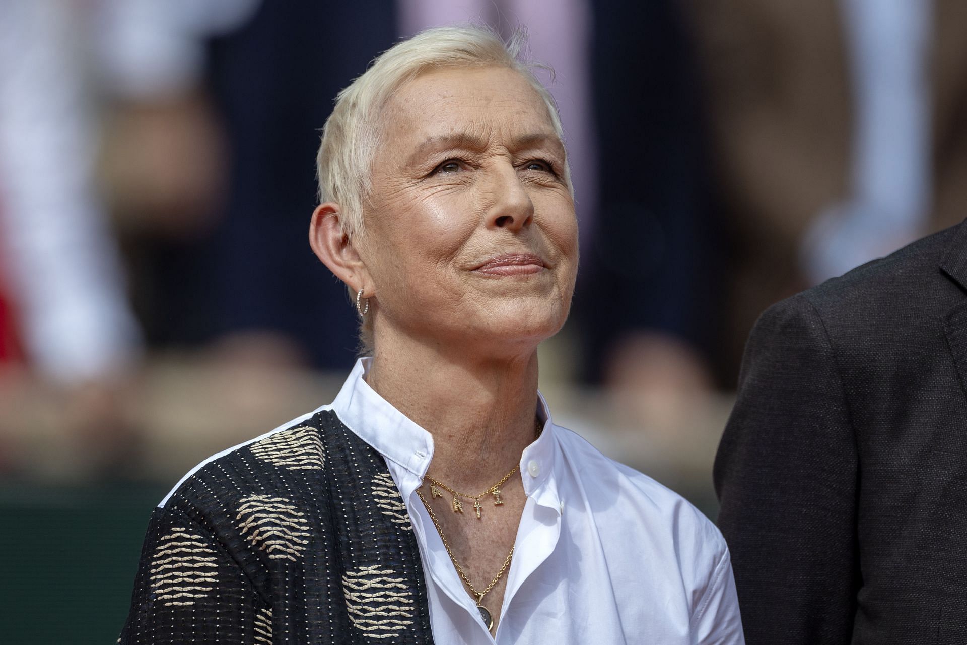 Martina Navratilova at the French Open 2024 (Images: Getty)