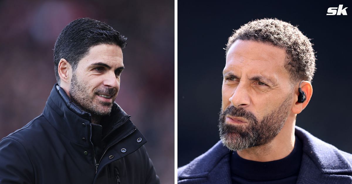 Mikel Arteta and Rio Ferdinand (image via Getty)