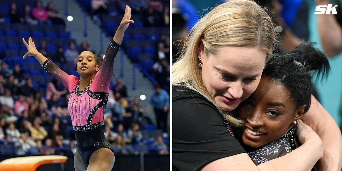 CaMarah Williams joins Simone Biles