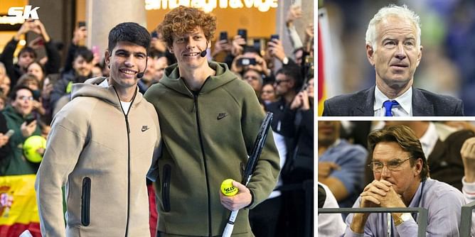 "Don’t want Carlos Alcaraz & Jannik Sinner to be too friendly" - Andy Murray's ex-coach on his 'love' for John McEnroe, Jimmy Connors' tense rivalries