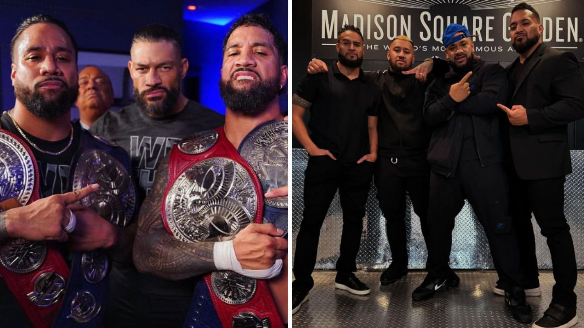 The Bloodline is one of the biggest factions in WWE [Image credits: Roman Reigns and Tonga Loa