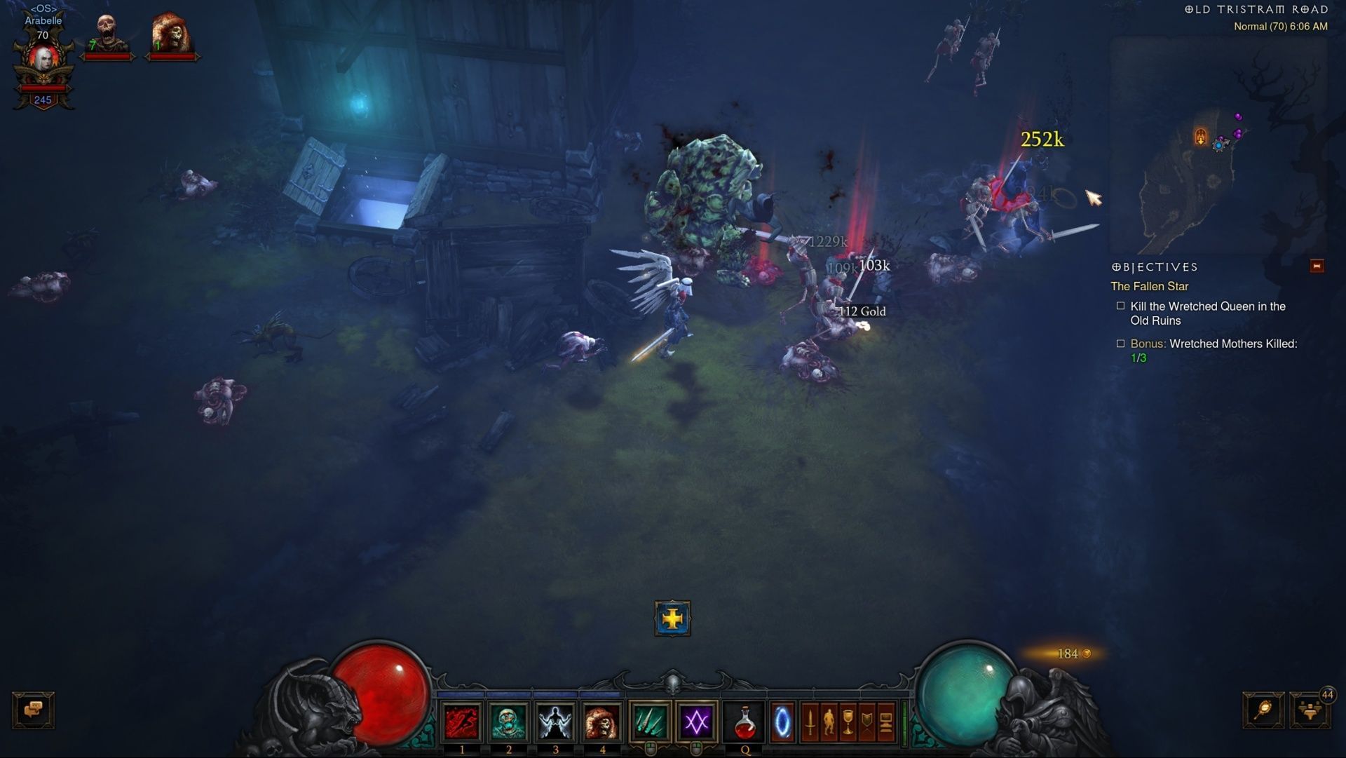 It&#039;s not as pretty as D4, but it&#039;s still fun! (Image via Blizzard Entertainment)