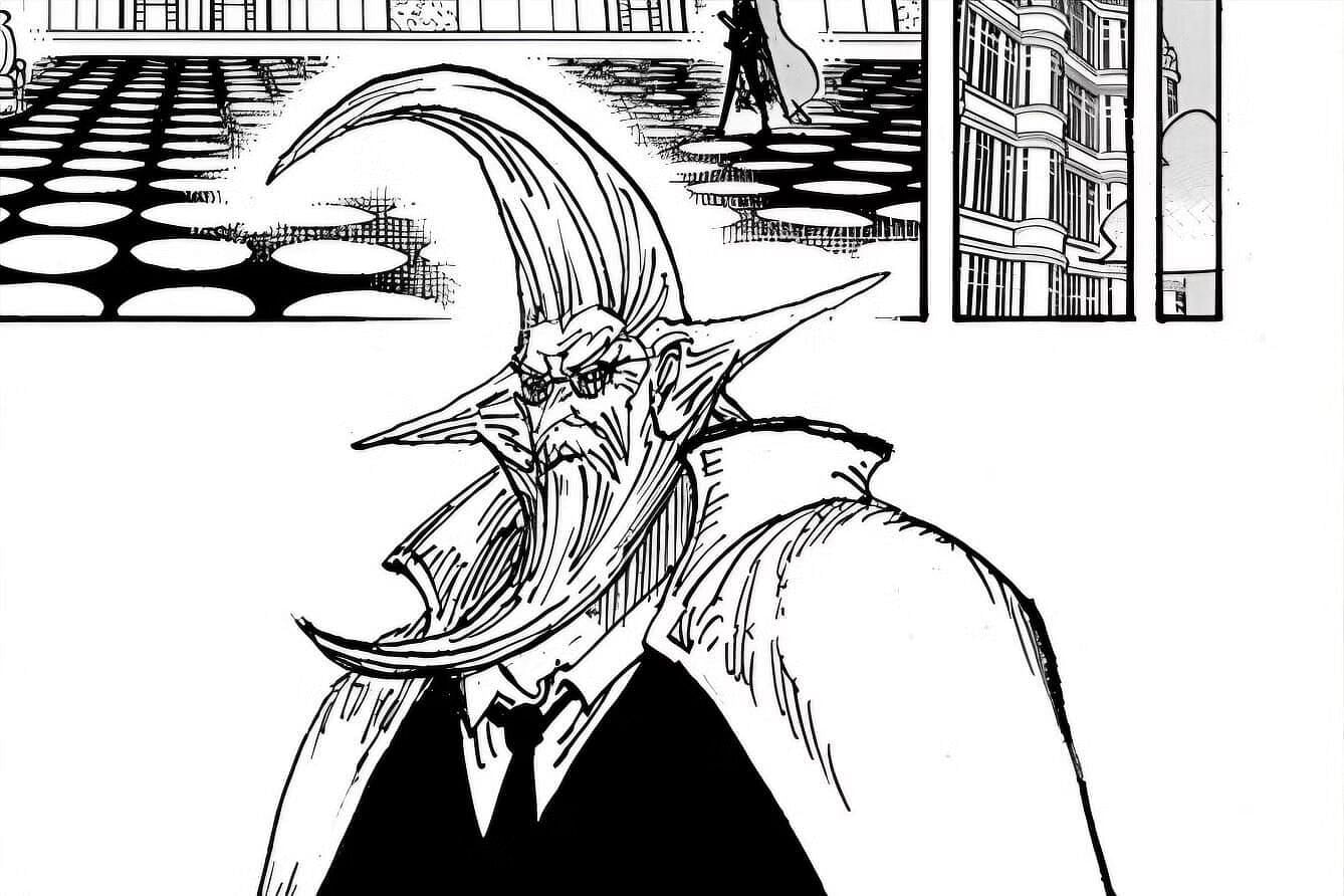 Garling as seen in the manga (Image via Shueisha)