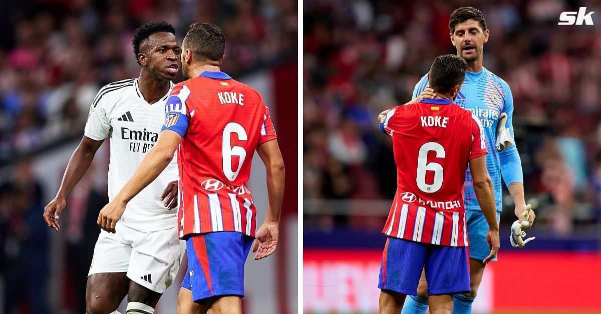 Atletico Madrid faced Real Madrid in a fiery derby that ended 1-1