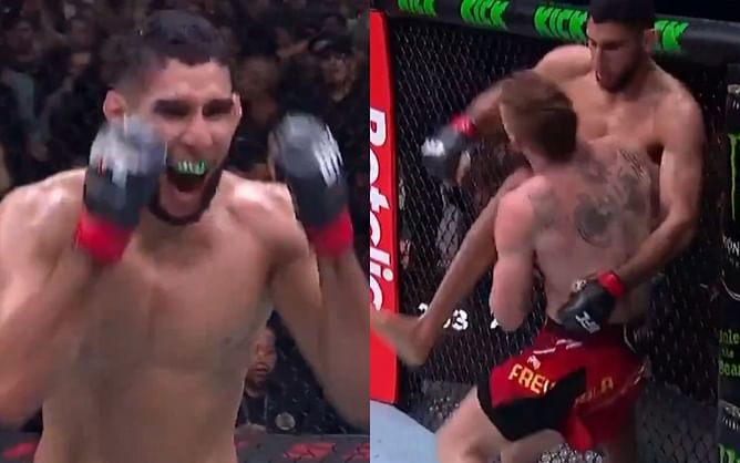 French fighter Fares Ziam stuns at UFC Paris with stunning clinch-knee knockout of Matt ‘The Steamrolla’ Frevola [VIDEO]