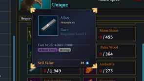 How to get Alloy in Devas of Creation