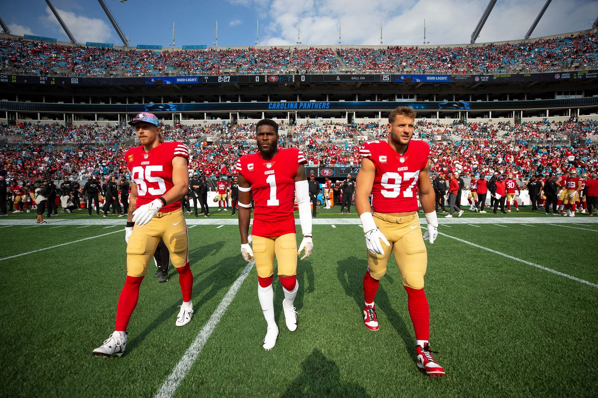 San Francisco 49ers v Carolina Panthers - Source: Getty