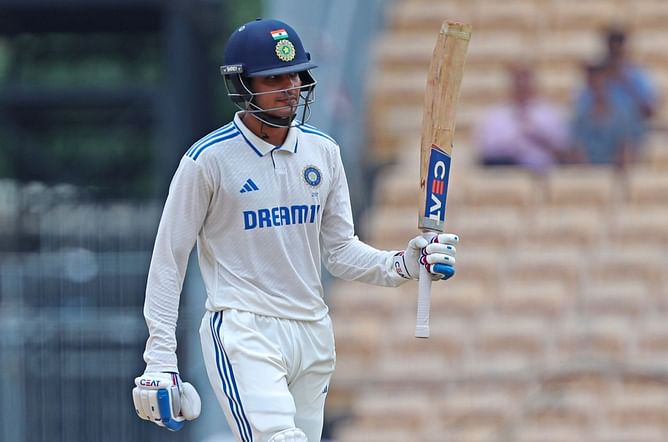 [Watch] Shubman Gill takes a bow in trademark celebration of his 5th Test century during IND vs BAN 1st Test 2024