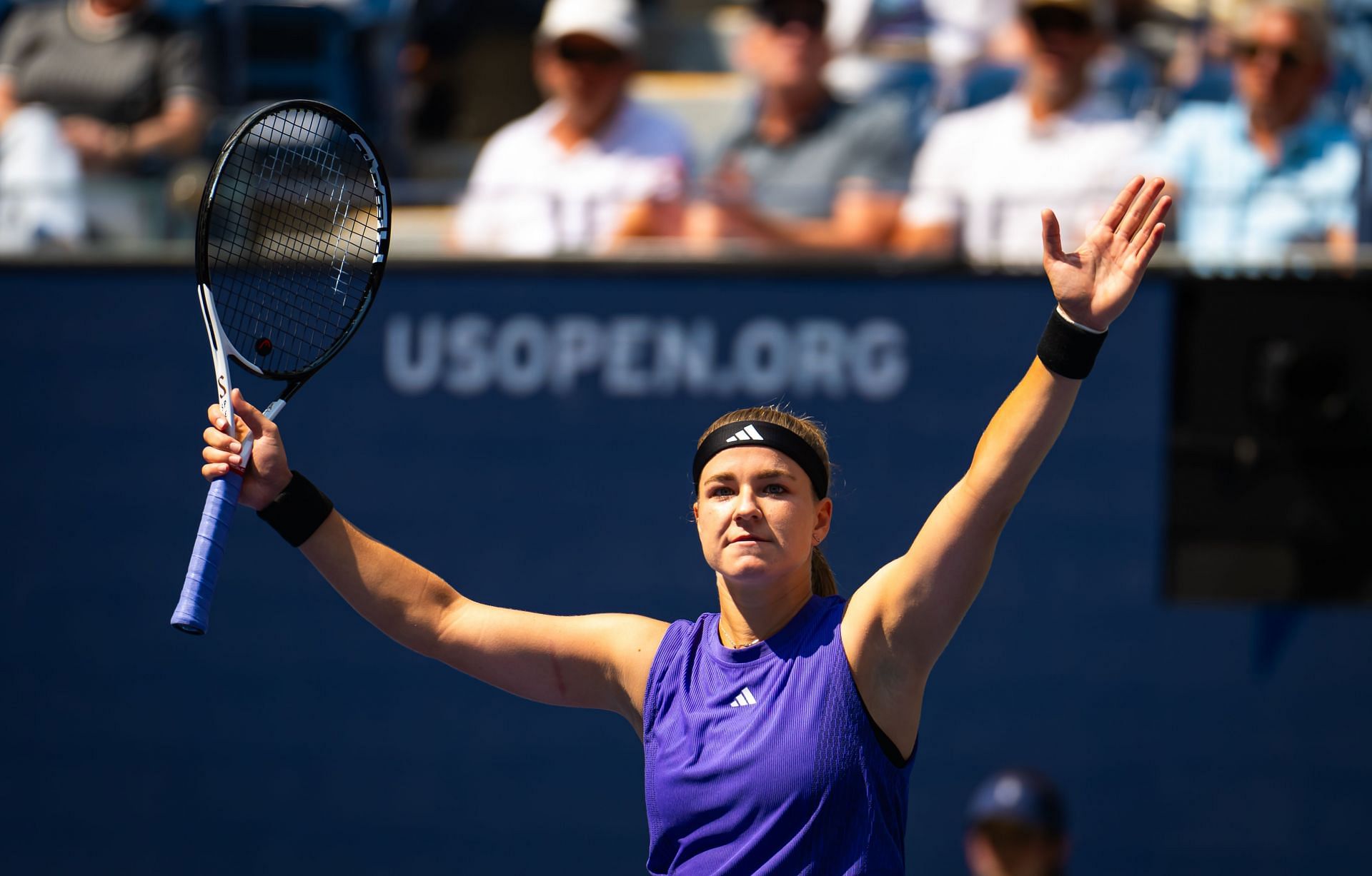 Karolina Muchova at the 2024 US Open - Day 10 (Image via Getty)