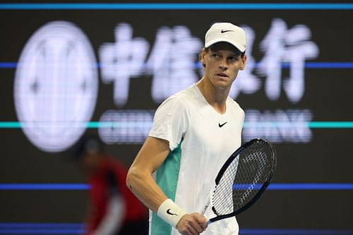 Jannik Sinner pictured at 2023 China Open [Source: Getty]