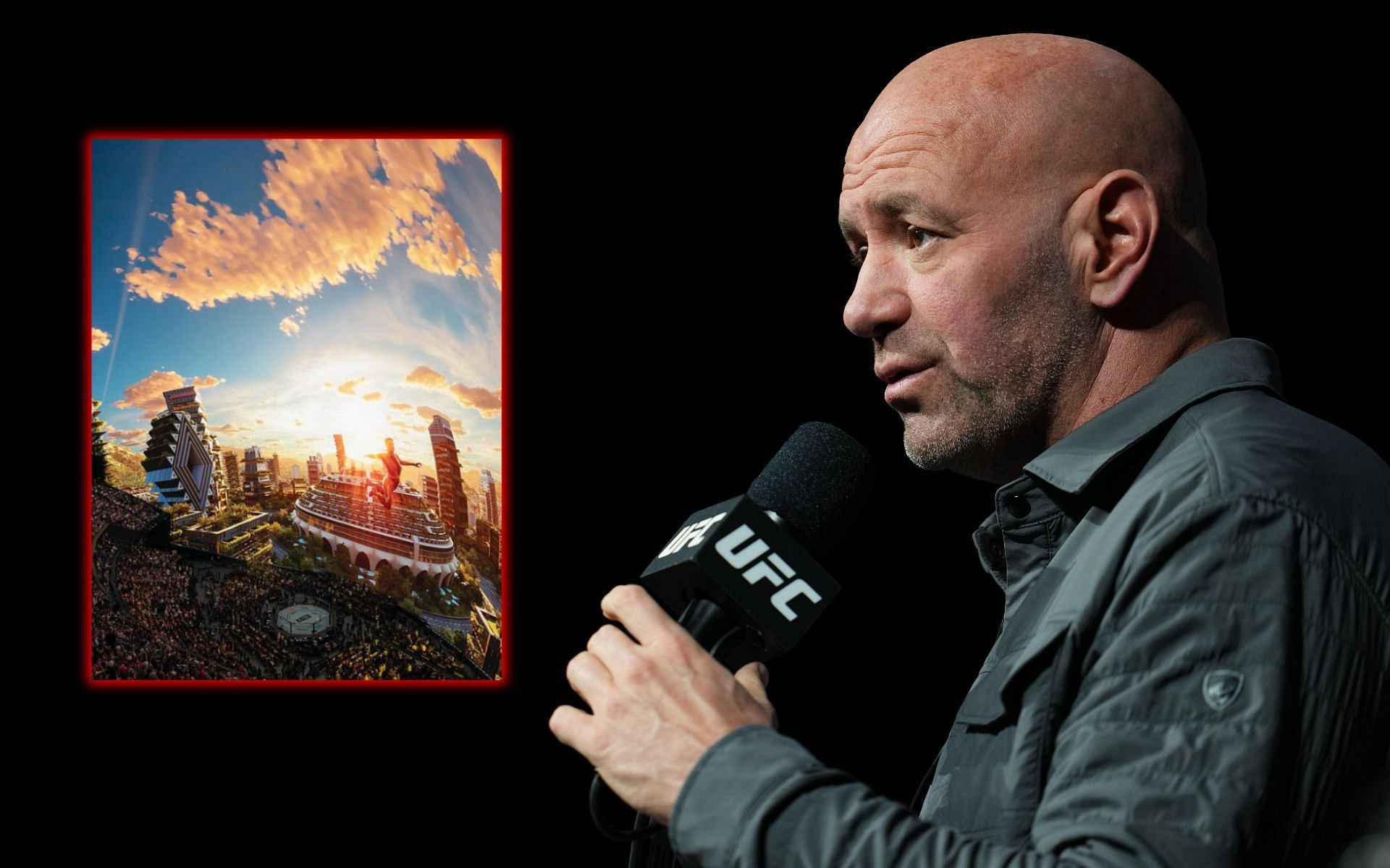 Dana White talks The Sphere success  [Images courtesy: @ufc on Instagram and Getty]