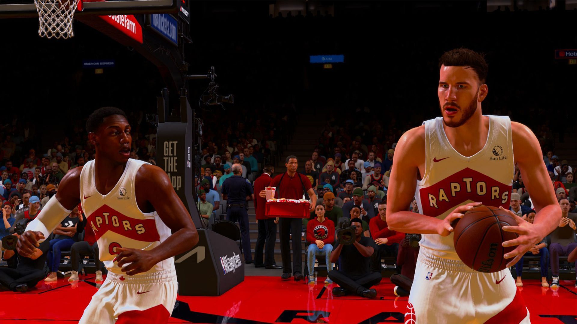 Toronto Raptors' squad in 2K25 (Image via 2K Games)