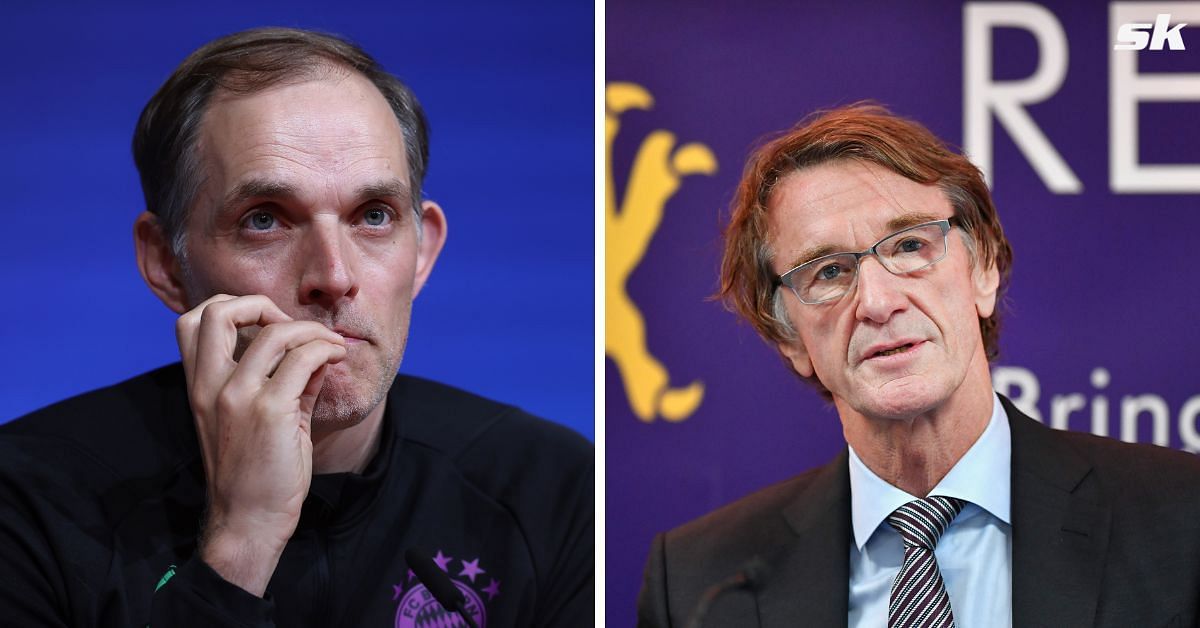 Former Bayern Munich boss Thomas Tuchel and minority United owner Sir Jim Ratcliffe