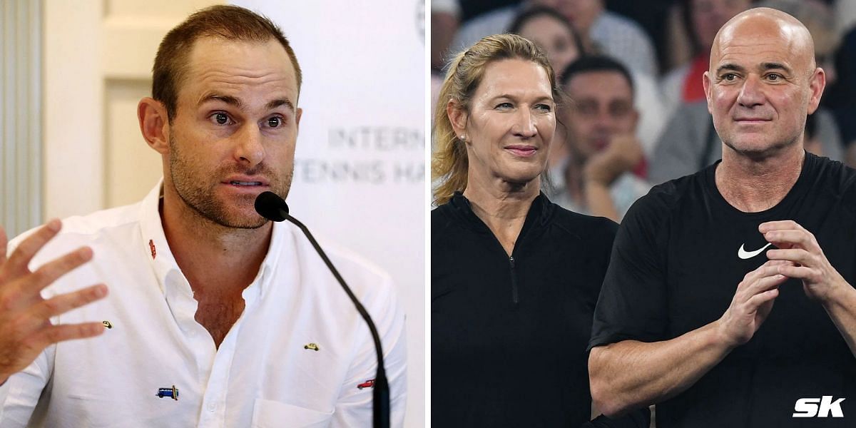 Andy Roddick Steffi Graf Andre Agassi Pickleball Slam 3