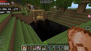 Weird Minecraft mobile bug turns water and glass into creepy black color