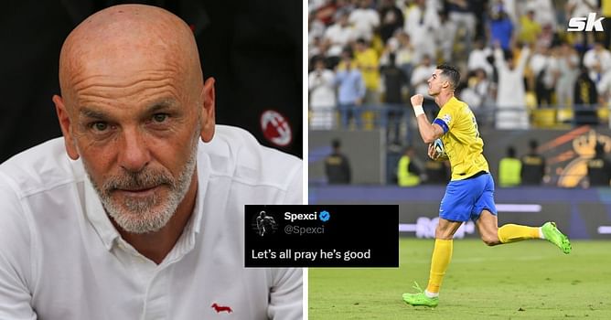 "Let’s all pray he’s good" - Fans react as Cristiano Ronaldo's Al-Nassr hire Stefano Pioli as club's new manager