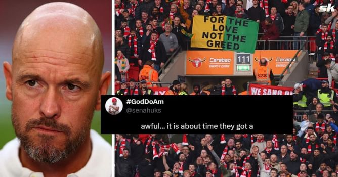 "All time disasterclass", "Absolute horror show" - Fans slam Manchester United star for his 'embarrassing' showing in Tottenham defeat