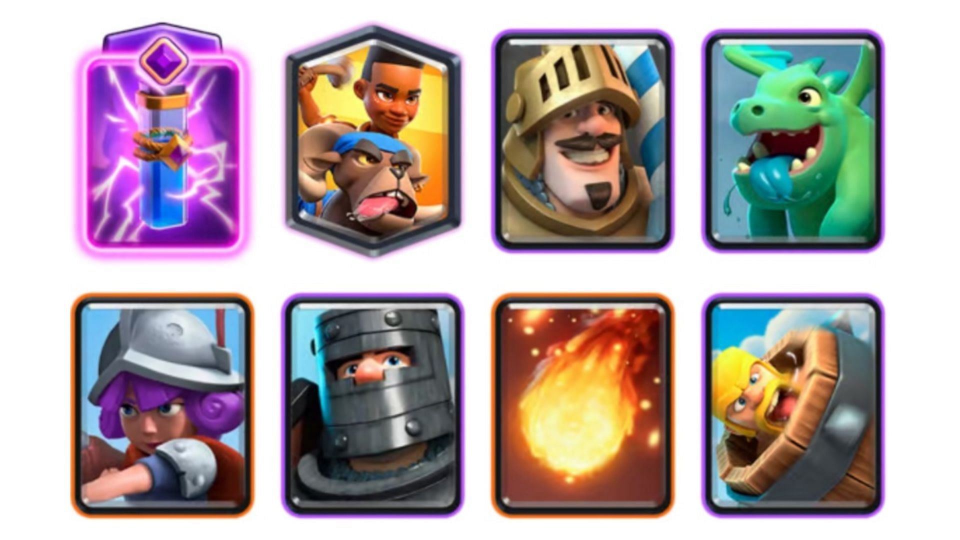 RamRider Double Prince BBD deck in Clash Royale (Image via SuperCell)