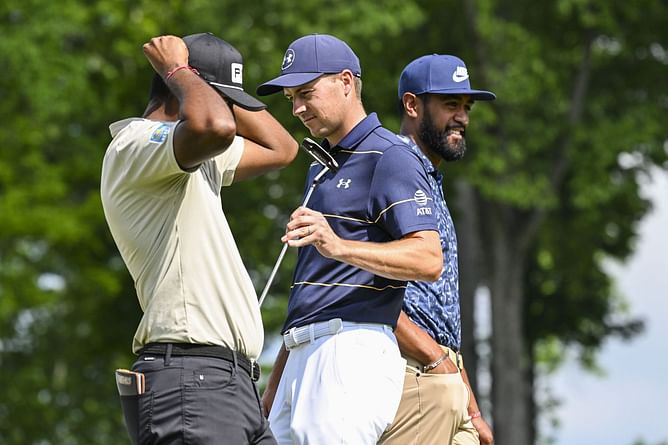 Sahith Theegala compares himself to Jordan Spieth's style on the greens- "A little different flare for the team"