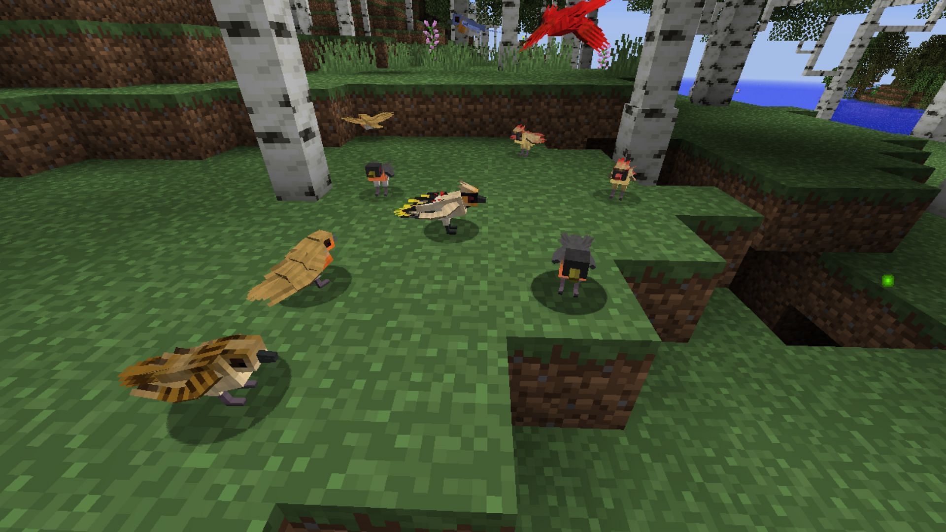 There is a lack of animals in the game world (Image via Mojang Studios)