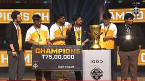 Team XSpark crowned champions of Battlegrounds Mobile India Pro Series (BMPS) 2024