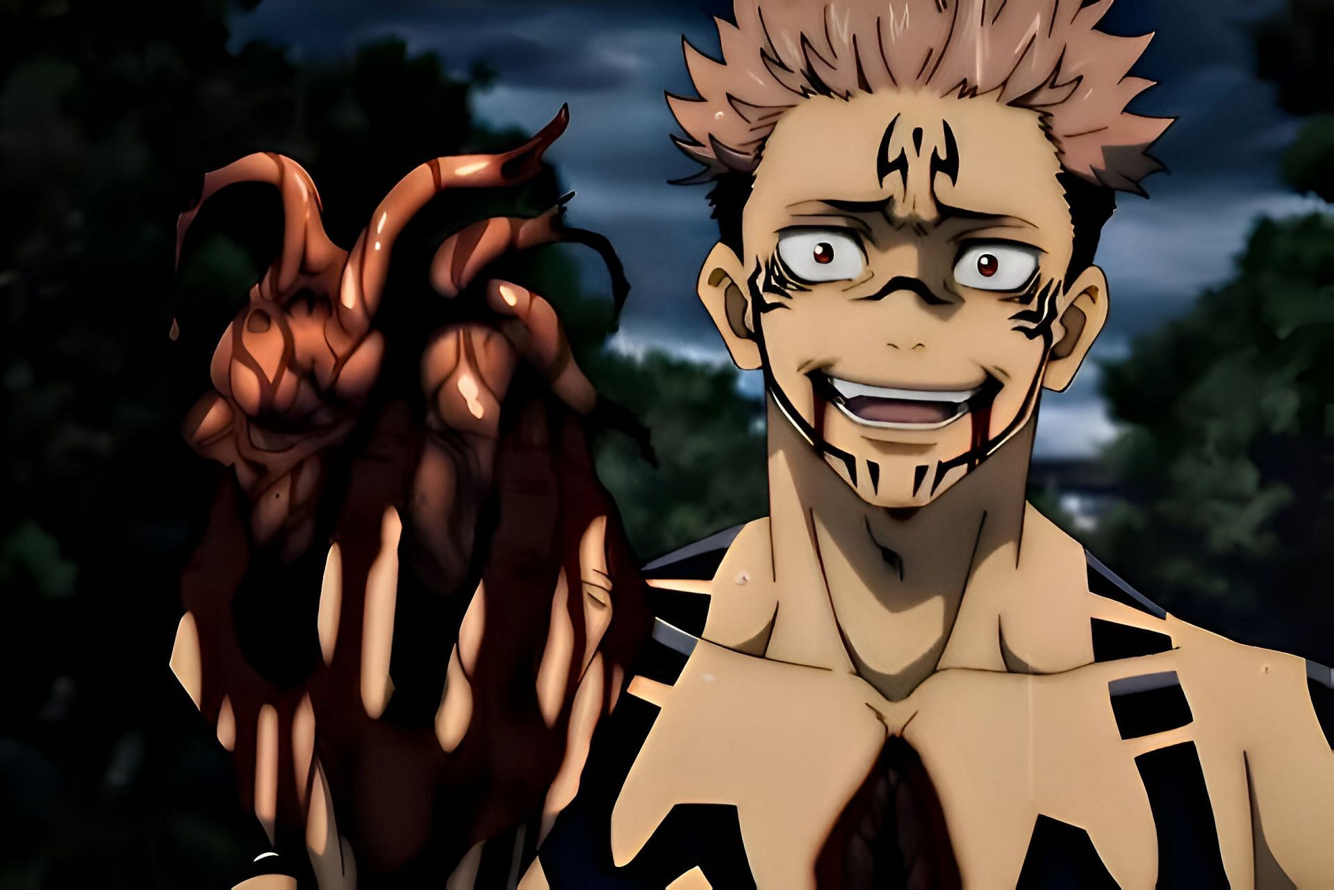 Sukuna as seen in the anime (Image via MAPPA)