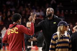 "He doesn't need to be sitting on Lakers bench" - Magic Johnson discusses whether Bronny James is ready to play alongside LeBron James