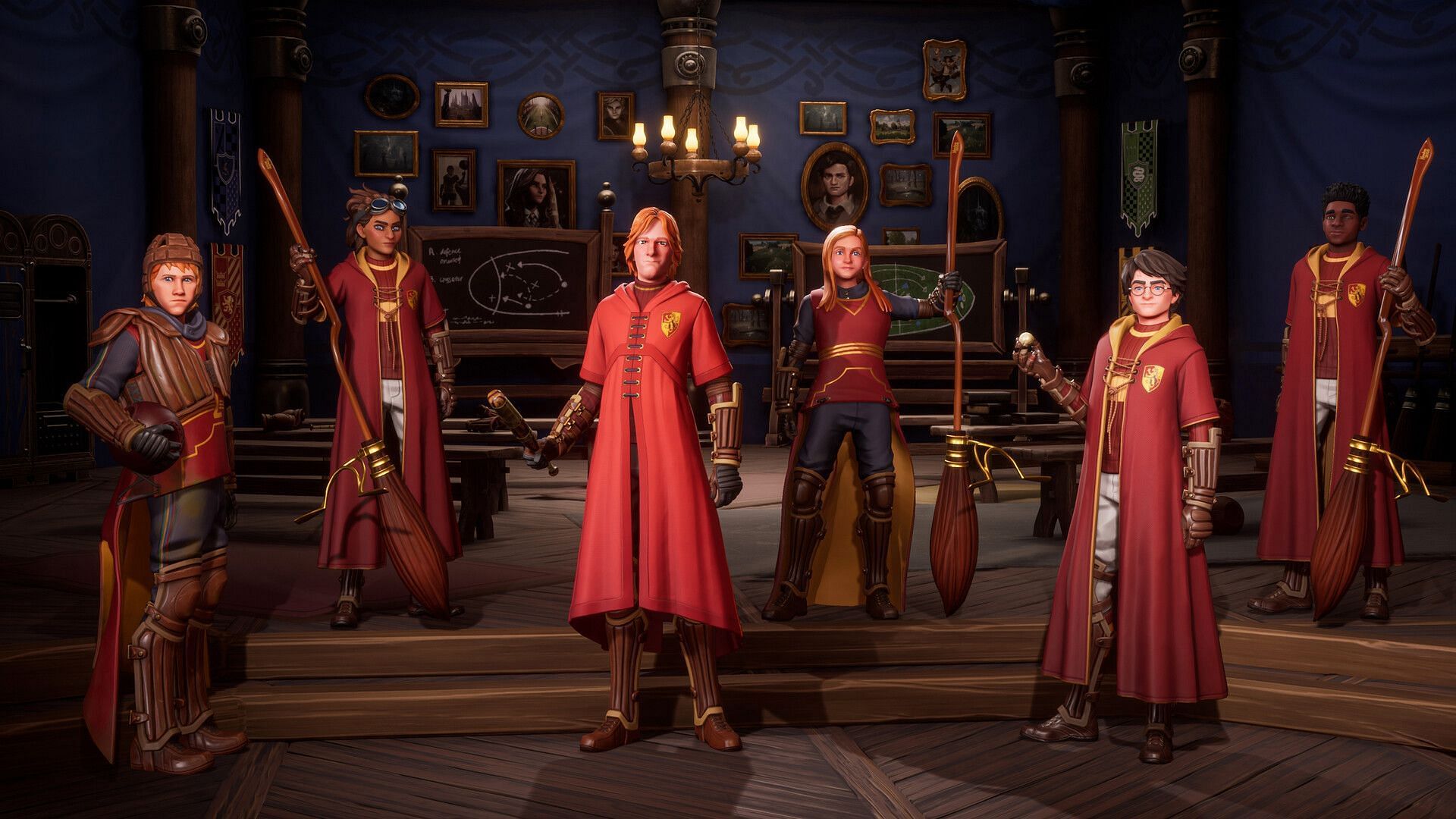 Harry Potter Quidditch Champions achievements and trophies (Image via WB Games)