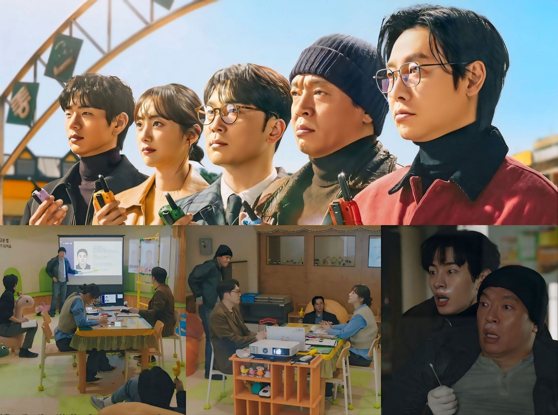 Kim Dong-wook, Park Ji-hwan, Seo Hyun-woo, Park Se-wan, and Lee Seung-woo in Disney+