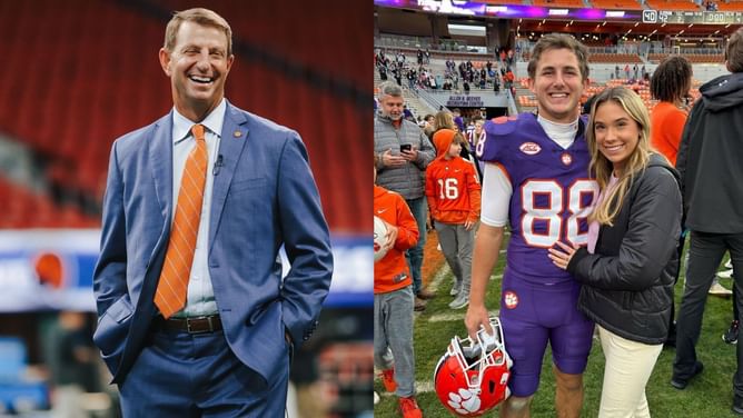 Dabo Swinney's son Clay Swinney and GF Reese Reynolds celebrate first anniversary: "My best friend"