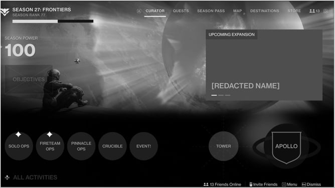 Destiny 2's "The Portal" project showcases a massive overhaul in the activity system